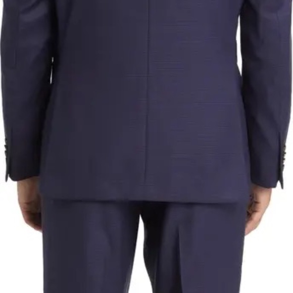 NWT JACK VICTOR Espirit Mixy Stretch Wool Suit - Size 38R Jacket, 32R Pants - Picture 4 of 7